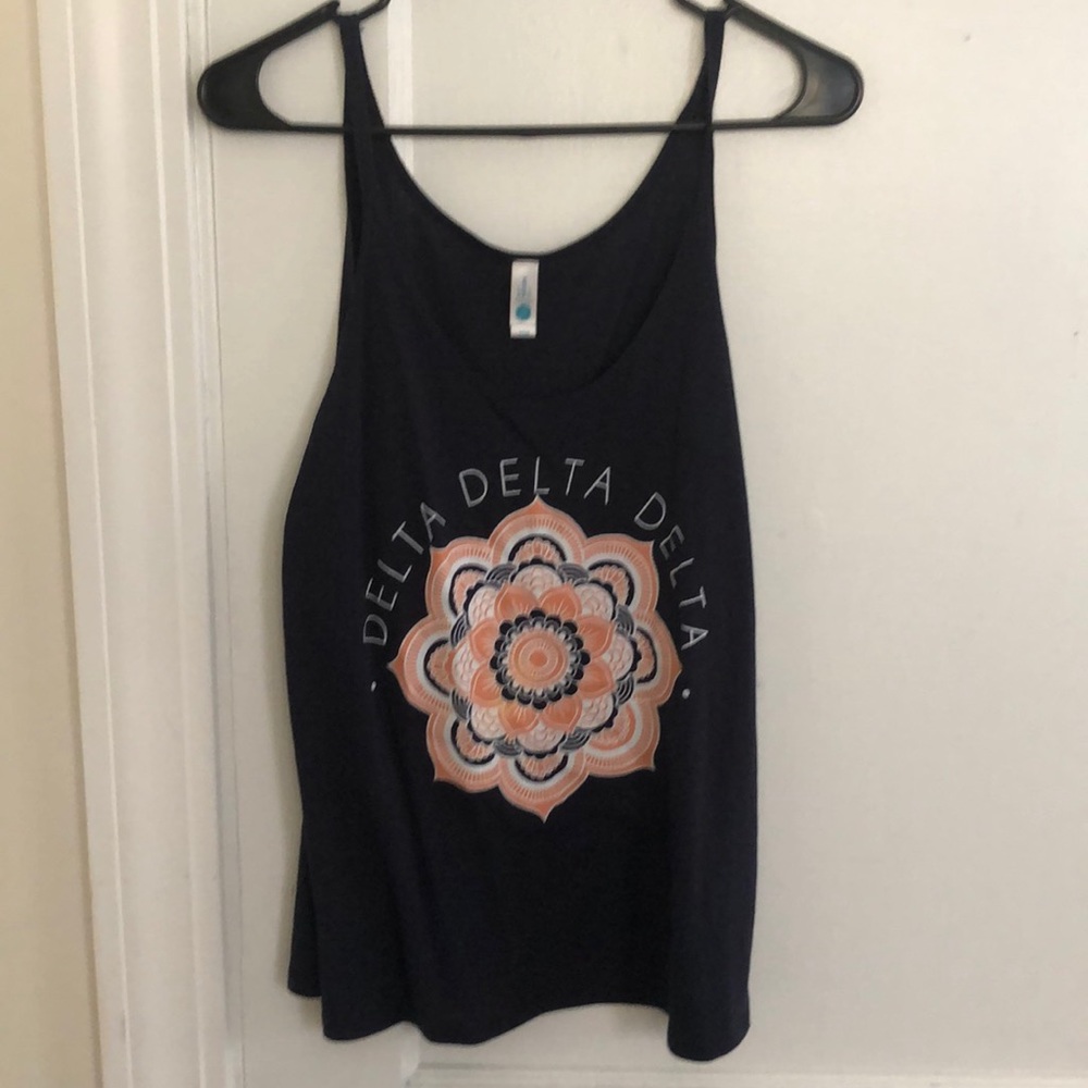 Tri Delta Mandala tank top